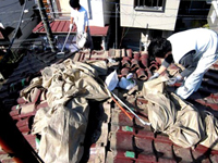 屋根リフォーム事例前2