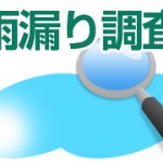 雨漏り調査