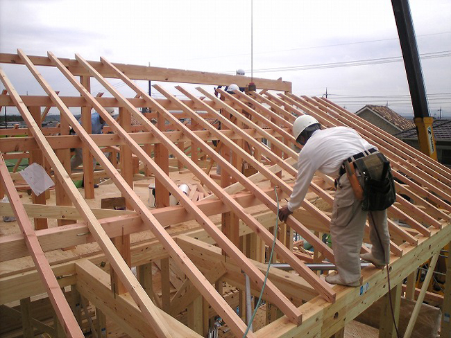 43屋根構造:垂木