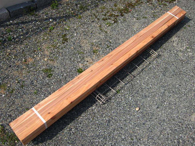 43屋根構造:垂木単品