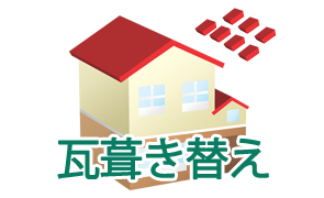 瓦葺き替え