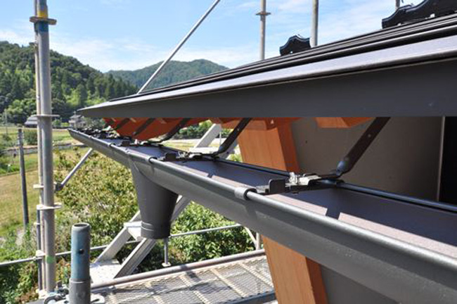 雨樋:ガルバリウム鋼板