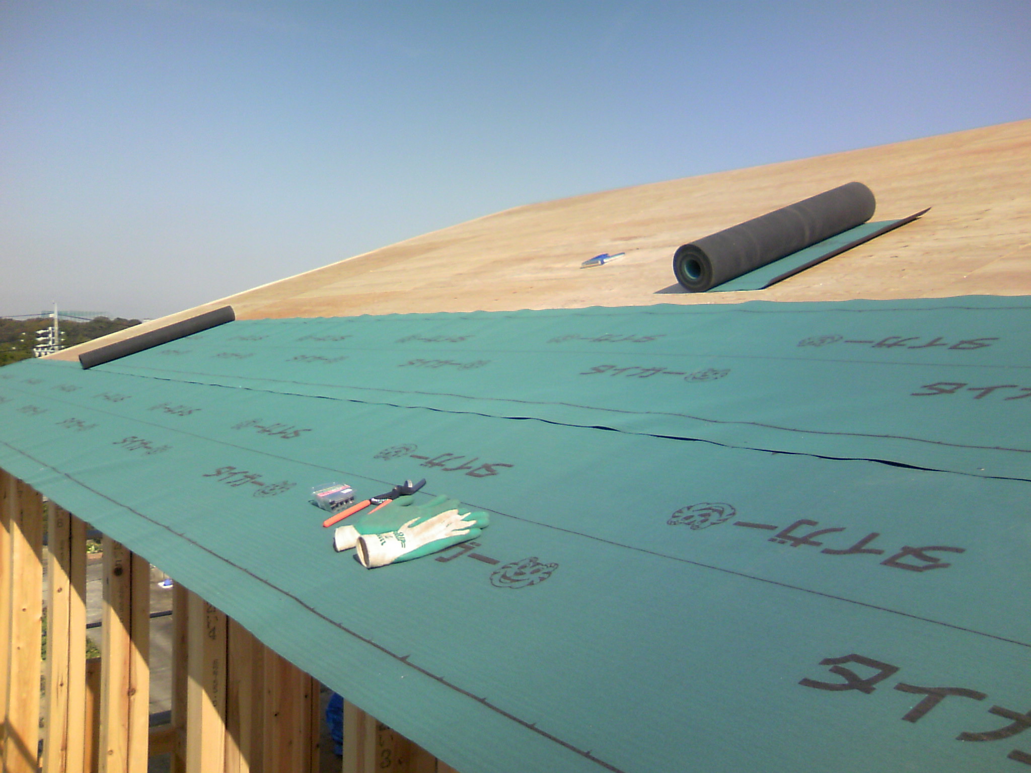 下葺き材の施工