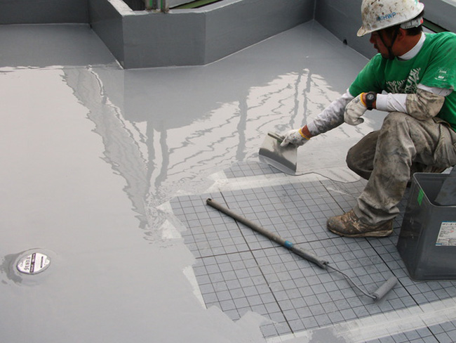 ウレタン:防水工事