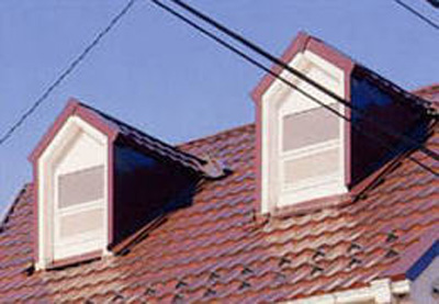 アルミ屋根:かわら形1