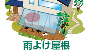 雨よけ 屋根