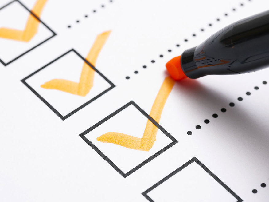 引越し手続きのチェックリスト